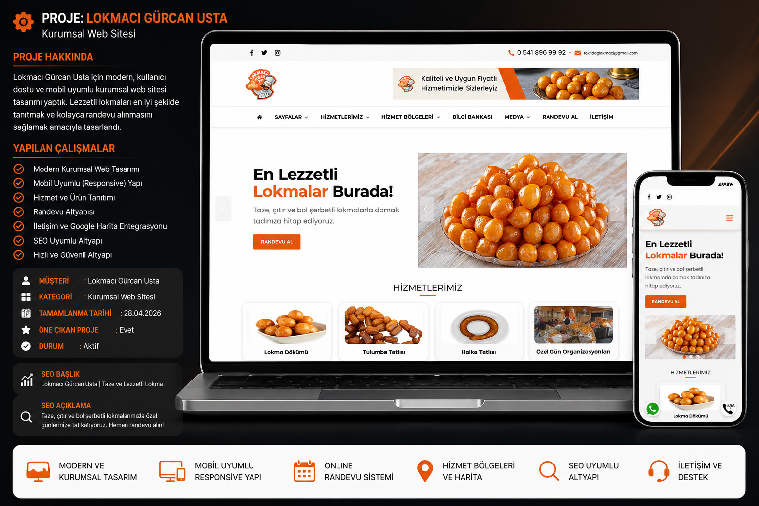 Lokmacı Gürcan Usta Web Sitesi